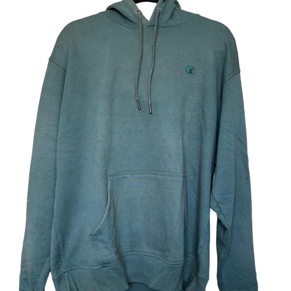 Champion dark green hoodie